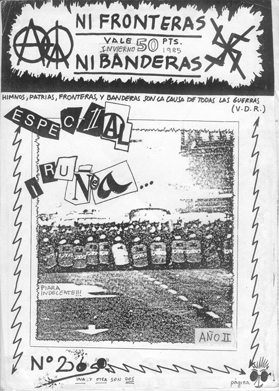 NI FRONTERAS NI BANDERAS #2 (Invierno 1985)