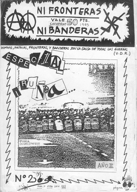 NI FRONTERAS NI BANDERAS #2 (Invierno 1985)