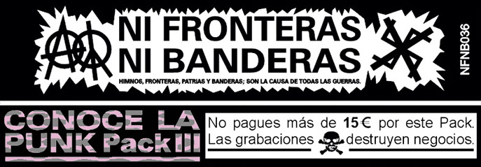Pack III CONOCE LA PUNK