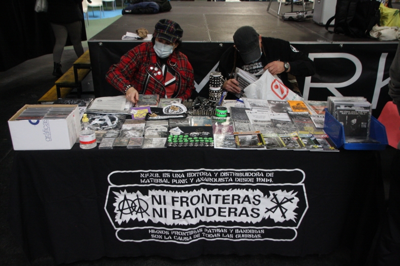 N.F.N.B. en la FERIA DEL FANZINE POLÍTICO de Portugalete en Bizkaia (2020)