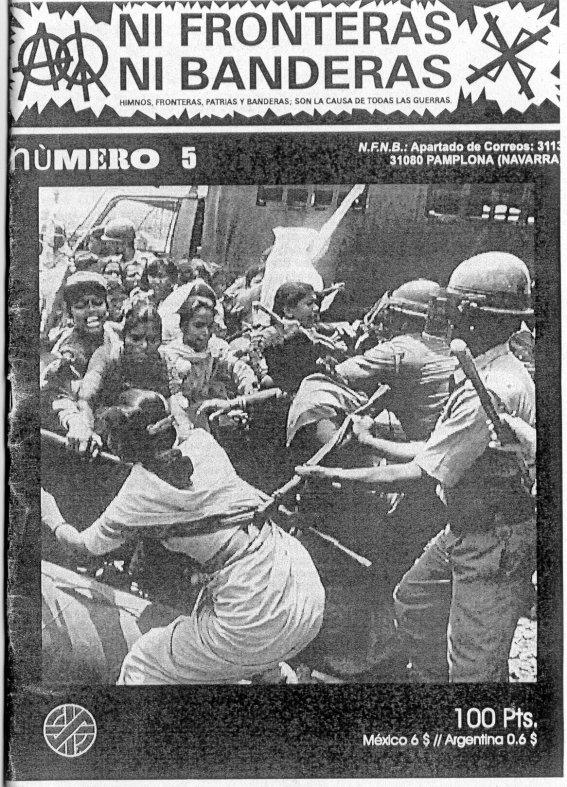Ni Fronteras Ni Banderas #5 (Primavera 2000)